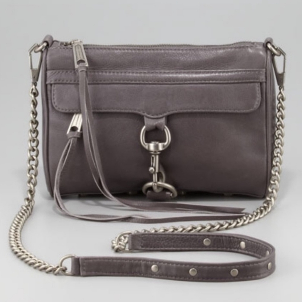 Rebecca Minkoff Crossbody Mini MAC Light charcoal